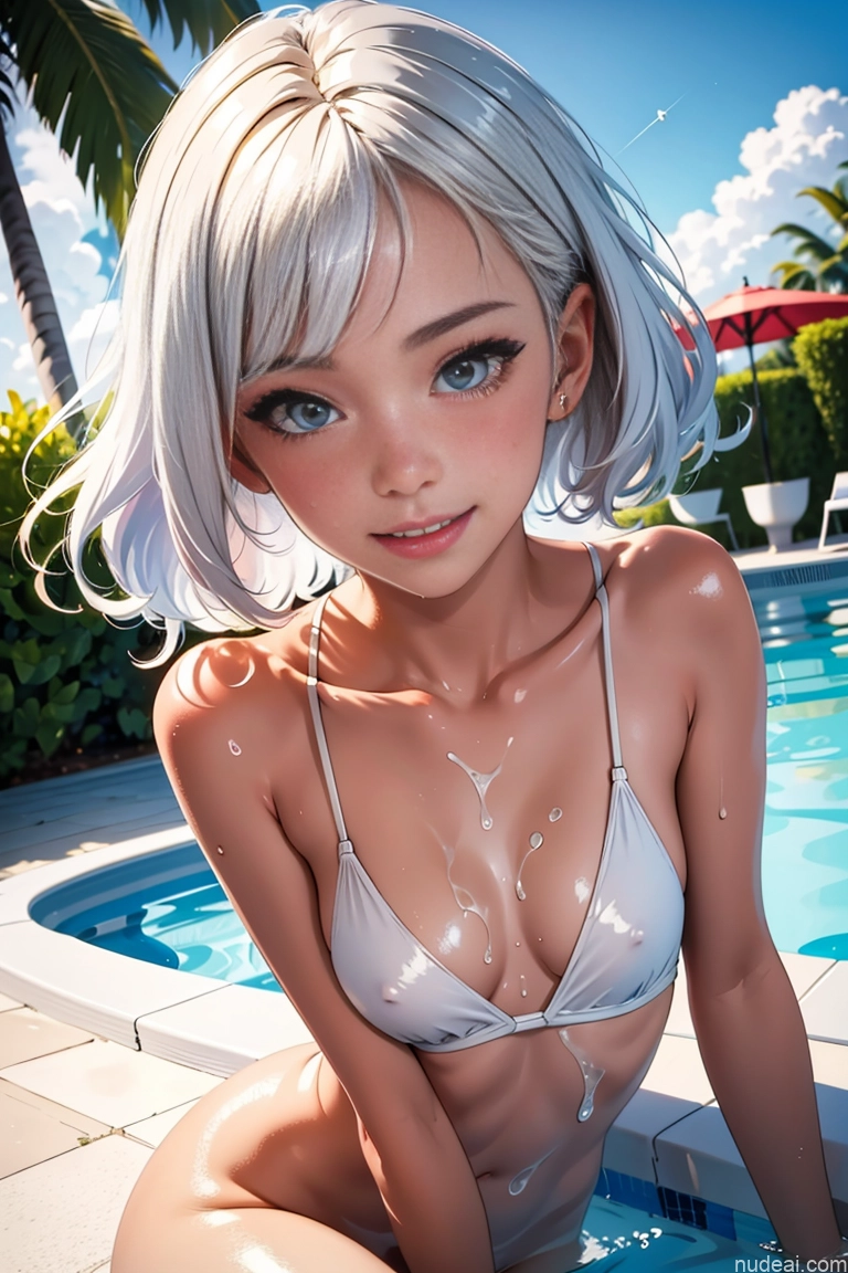 related ai porn images free for Model One Perfect Body Pubic Hair 18 Happy White Hair Bangs Asian Soft Anime Pool Close-up View Cumshot Nude Transparent Bright Lighting Detailed