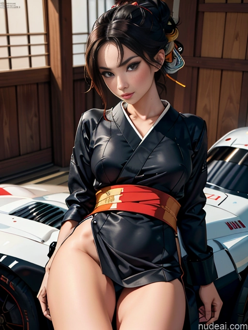 related ai porn images free for Close-up View Bending Over Race Driver Spread_legs, Pussy, Split_legs Geisha Hair Bun Serious No Panties?