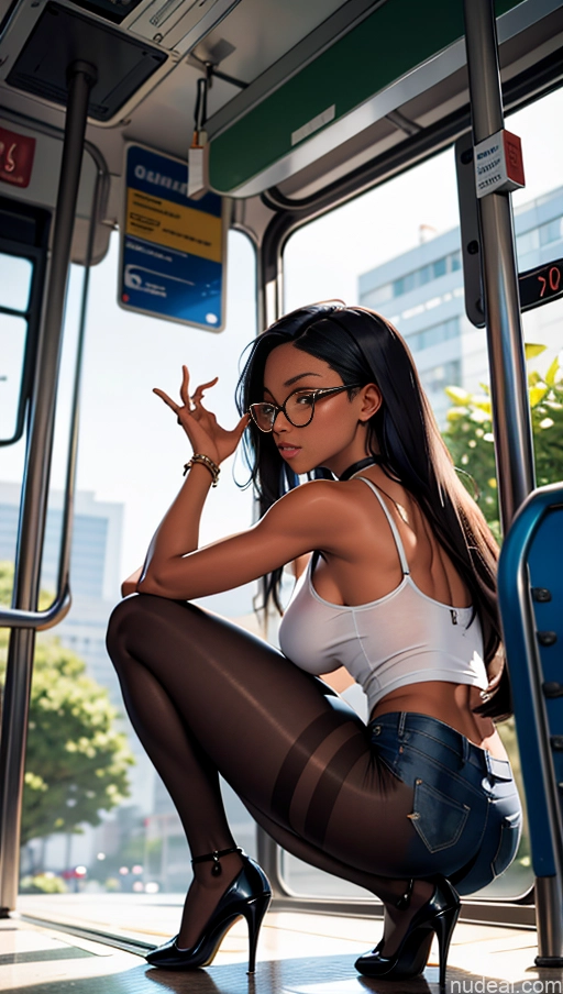 related ai porn images free for Perfect Boobs Glasses Beautiful Short Dark Skin 18 Black Hair Long Hair Black Warm Anime Bus Back View Squatting Choker High Heels Jeans Tank Top Pantyhose Partially Nude Cleavage Busty Two Big Ass Perfect Body Woman + Man