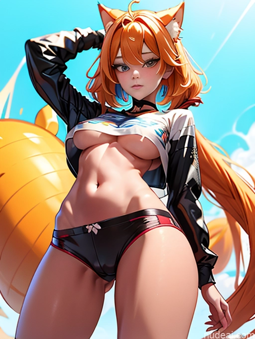 related ai porn images free for Sorority Small Tits Small Ass Skinny Short Long Legs 18 Asian 3d Choker Cosplay Fur Crop Shirt Underboob