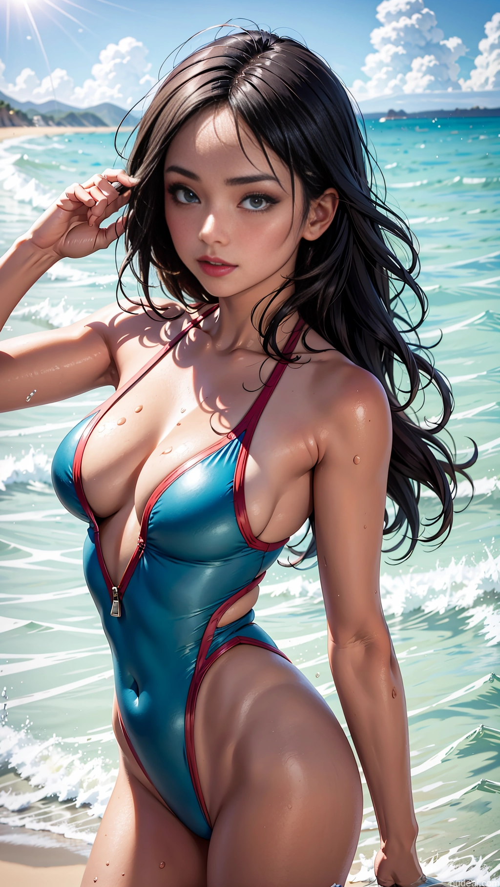 related ai porn images free for Superheroine Beautiful Big Hips EdgOrgasm Afingering 40s Skin Detail (beta) Detailed Black Hair Beach Busty Perfect Boobs Fat Long Hair One Piece Swimsuit