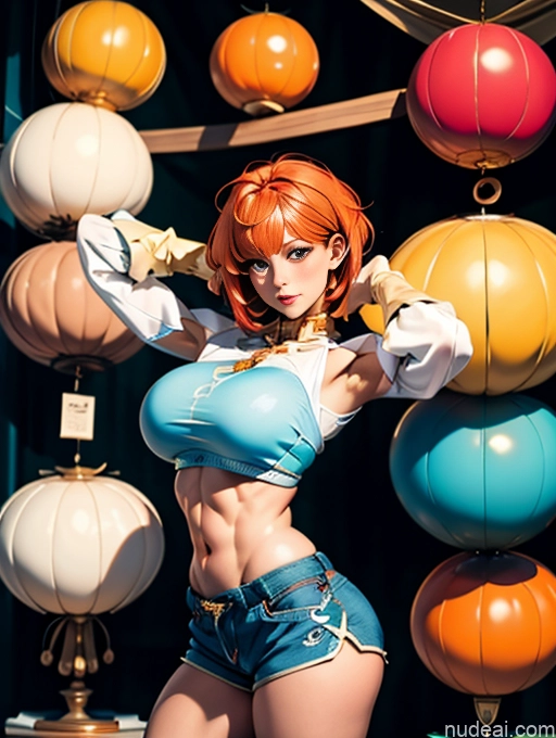 related ai porn images free for Woman Huge Boobs Beautiful Muscular 30s Tall Abs Bending Over Shirt Short Shorts Nilou: Genshin Impact Cosplayers Short Hair Ginger