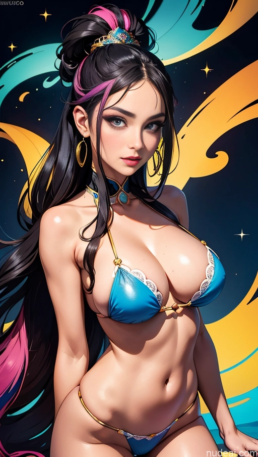 related ai porn images free for Busty Beautiful Big Hips Thick EdgOrgasm Afingering Dark Fantasy Bikini Detailed 40s Miss Universe Model Hair Tied Up