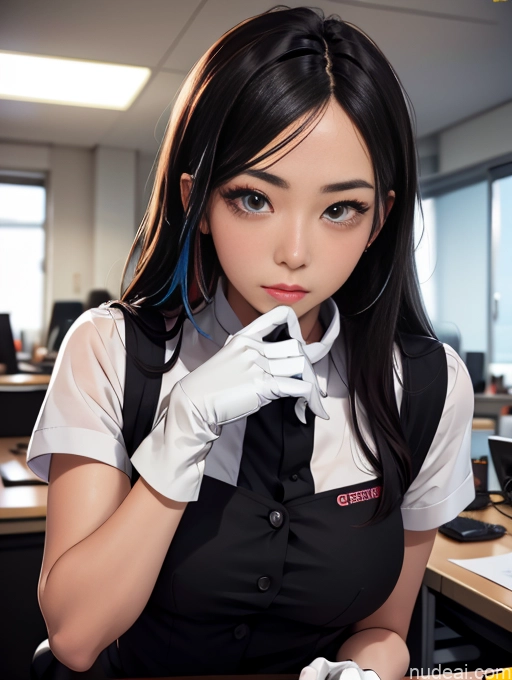 related ai porn images free for Wife Or Girlfriend 18 Warm Anime Serious Asian Long Hair Black Hair Beautiful Office Gloves Soubrette (French Maid)