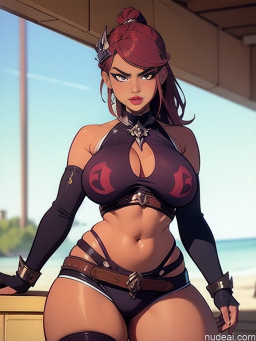 related ai porn images free for Milf Perfect Boobs Tanned Skin Dark Skin Serious Pink Hair Close-up View Thigh Socks Khorne Kilt BiBiDongYoung