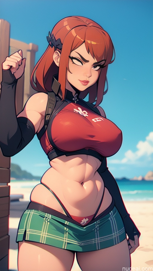 related ai porn images free for Perfect Boobs Tanned Skin Dark Skin Serious Pink Hair Close-up View Khorne Kilt BiBiDongYoung Bodybuilder Beach Volleyball