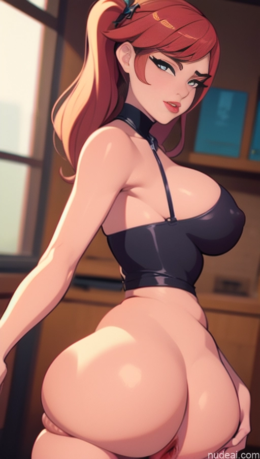 related ai porn images free for BiBiDongYoung Close-up View Serious Perfect Boobs Pubic Hair Big Ass Buttlift Pink Hair Ass Grab From Behind
