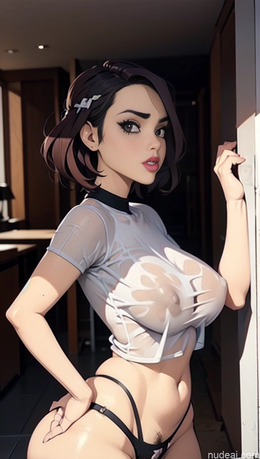 related ai porn images free for Perfect Boobs Lipstick Pubic Hair Tanned Skin Dark Skin Serious Pink Hair Side View Crop Top Bollywood Doll Likeness Khorne Wet T-Shirt