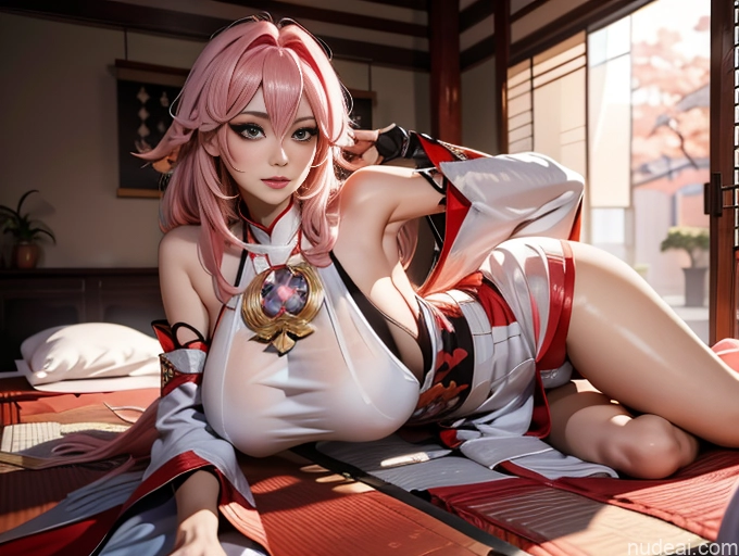 related ai porn images free for Woman Busty Huge Boobs Perfect Boobs Beautiful Skinny Long Legs Tall Perfect Body Fairer Skin Long Hair Chinese Anime Kimono Pink Hair Yae Miko: Genshin Impact Cosplayers Create An Open Vagina Bedroom Transparent