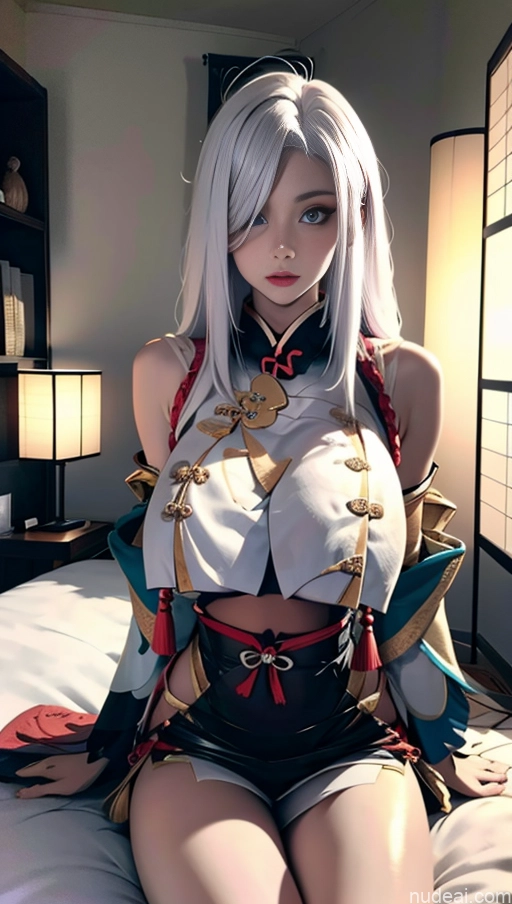 related ai porn images free for Woman Busty Huge Boobs Perfect Boobs Beautiful Skinny Long Legs Tall Perfect Body Fairer Skin 18 Sexy Face Japanese Anime Bedroom White Hair Shenhe: Genshin Impact Cosplayers Long Hair