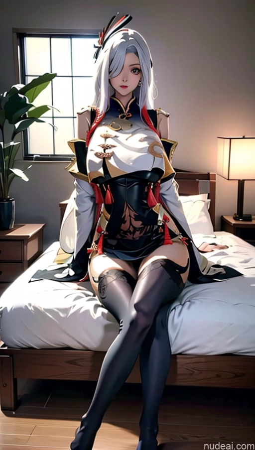 related ai porn images free for Woman Busty Huge Boobs Perfect Boobs Beautiful Skinny Long Legs Tall Perfect Body Fairer Skin 18 Sexy Face Japanese Anime Bedroom White Hair Shenhe: Genshin Impact Cosplayers Long Hair Stockings