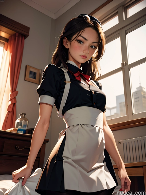 related ai porn images free for Wife Or Girlfriend Perfect Body 18 Serious Brunette Long Hair Asian Soft Anime Bedroom Mini Skirt Maid Pantyhose Dress