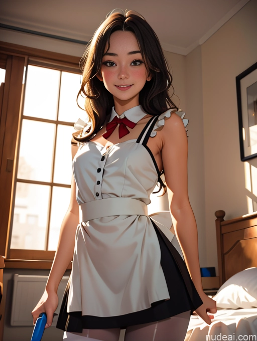 related ai porn images free for Wife Or Girlfriend Perfect Body 18 Brunette Long Hair Asian Soft Anime Bedroom Mini Skirt Maid Pantyhose Dress Happy