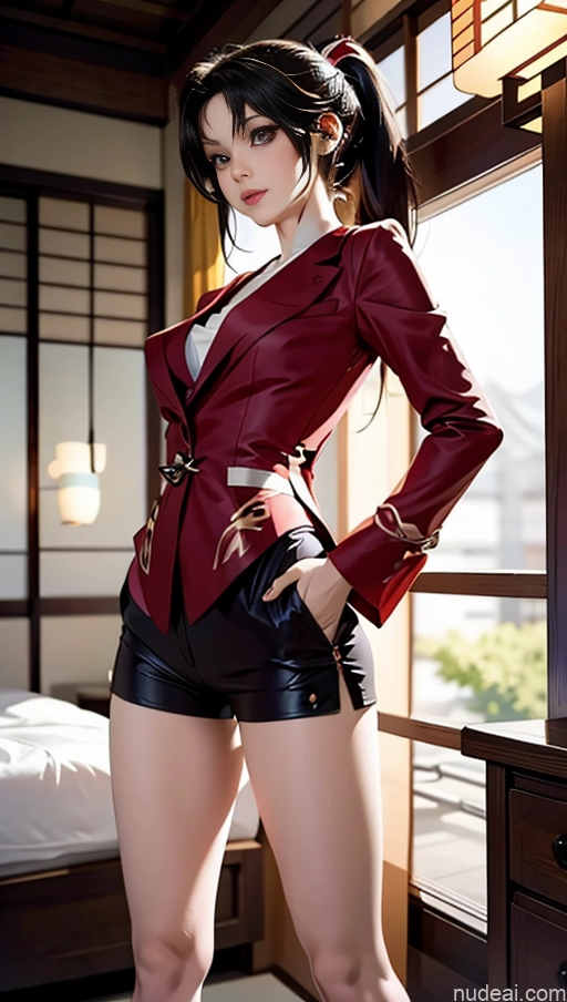 related ai porn images free for Small Tits Beautiful Big Ass Skinny Short Fairer Skin Seductive Japanese Anime Bedroom Brunette Hu Tao: Genshin Impact Cosplayers Short Shorts Front View Suit Cosplay Ponytail