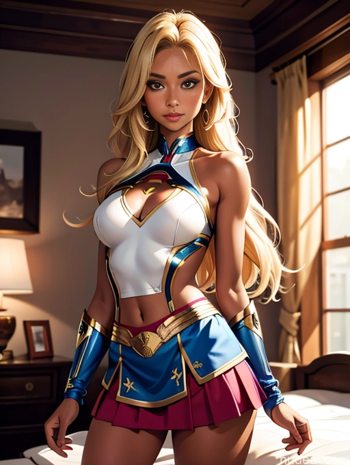 related ai porn images free for Tanned Skin Bedroom Jewelry Long Hair Superhero Busty Blonde Seductive Mini Skirt