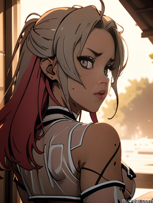 related ai porn images free for Busty Perfect Boobs Lipstick Tanned Skin Serious Pink Hair Close-up View Crop Top Wet T-Shirt Buxomy Pubic Hair Khorne Big Hips Yatsen, White Dress, White Thighhighs, Short Dress Ass Grab From Behind
