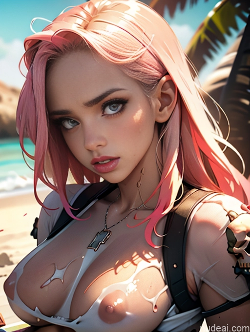 related ai porn images free for Busty Perfect Boobs Lipstick Big Hips Pubic Hair Tanned Skin Serious Pink Hair Close-up View Crop Top Bra Pull Down Khorne Wet T-Shirt Mooooko