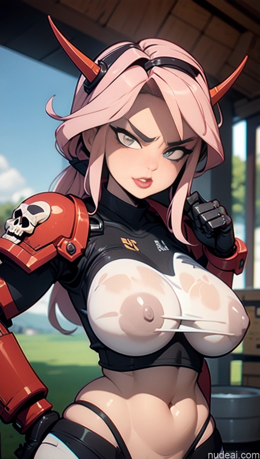 related ai porn images free for Busty Perfect Boobs Lipstick Pubic Hair Serious Pink Hair Crop Top SSS: A-Mecha Musume A素体机娘 Khorne Close-up View Wet T-Shirt Bodybuilder Breast Grab, Cowgirl Position, Girl On Top, Straddling, Grabbing, Sex, Vaginal