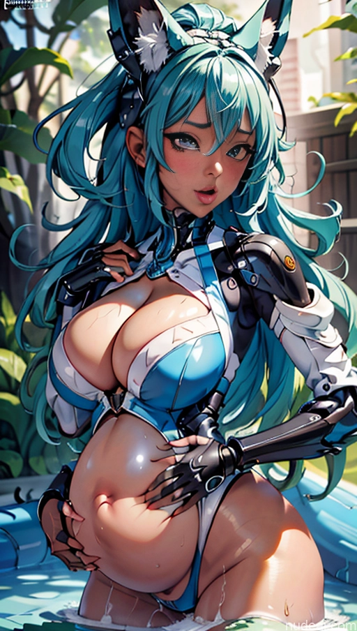 related ai porn images free for Beautiful Thick Big Hips Long Legs Cleavage Big Ass Pregnant Belly Inflation, Cuminflation, Overeating Dark Skin Fat Black Chubby Front View Ahegao White Hair ARC: A-Mecha Musume A素体机娘