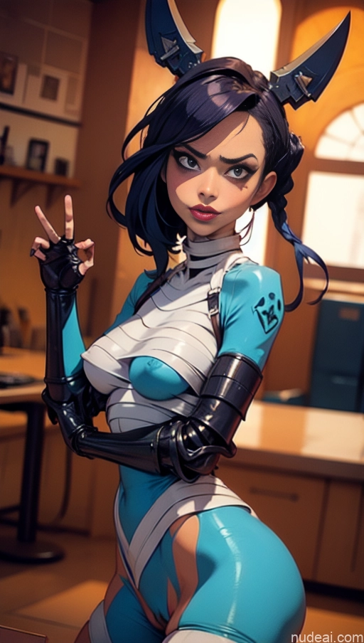 related ai porn images free for Lipstick Pubic Hair Serious Club Close-up View Khorne Tanned Skin Breast Grab, Cowgirl Position, Girl On Top, Straddling, Grabbing, Sex, Vaginal Naked Bandage ARC: A-Mecha Musume A素体机娘
