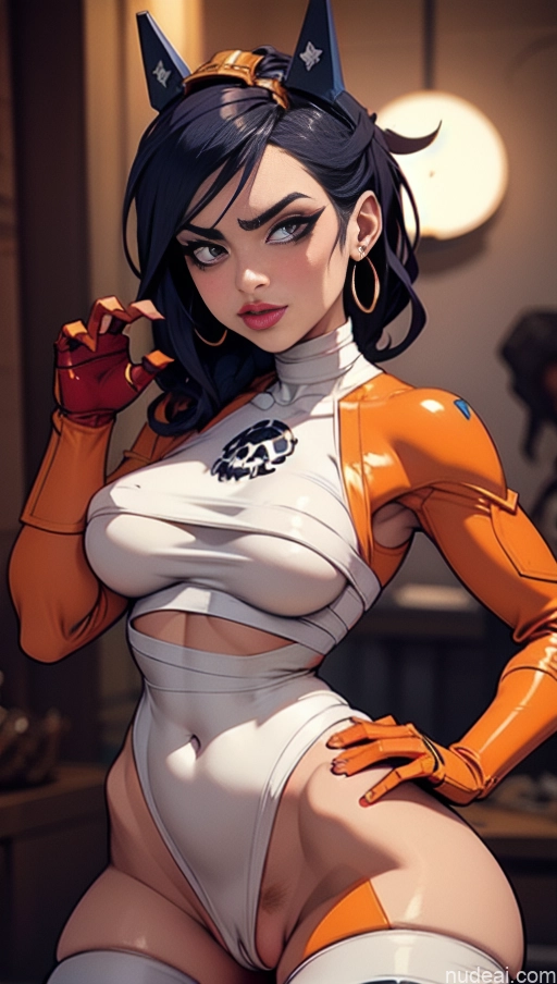 related ai porn images free for Lipstick Pubic Hair Serious Club Close-up View Khorne Tanned Skin Breast Grab, Cowgirl Position, Girl On Top, Straddling, Grabbing, Sex, Vaginal Naked Bandage ARC: A-Mecha Musume A素体机娘