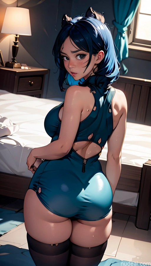related ai porn images free for 18 Round Ass Pregnant Serious Blue Hair Curly Hair Latina Bedroom One Piece Swimsuit Cleavage Dark Lighting Detailed Big Ass Belly Inflation, Cuminflation, Overeating Thick Fat Chubby Big Hips