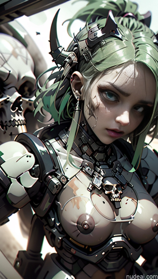 related ai porn images free for Busty Perfect Boobs Lipstick Big Hips Pubic Hair Tanned Skin Serious Close-up View Crop Top Bra Pull Down Khorne Wet T-Shirt Buxomy Green Hair Gothic Punk Girl SSS: A-Mecha Musume A素体机娘