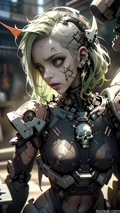 related ai porn images free for Busty Perfect Boobs Lipstick Big Hips Pubic Hair Tanned Skin Serious Close-up View Crop Top Bra Pull Down Khorne Wet T-Shirt Buxomy Green Hair Gothic Punk Girl SSS: A-Mecha Musume A素体机娘 Superhero