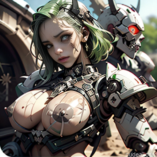 related ai porn images free for Busty Perfect Boobs Lipstick Big Hips Pubic Hair Tanned Skin Serious Close-up View Crop Top Bra Pull Down Khorne Wet T-Shirt Buxomy Green Hair Gothic Punk Girl SSS: A-Mecha Musume A素体机娘 Superhero