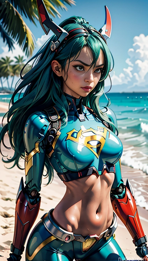 related ai porn images free for Busty Perfect Boobs Lipstick Big Hips Pubic Hair Tanned Skin Serious Close-up View Crop Top Superhero Green Hair ARC: A-Mecha Musume A素体机娘