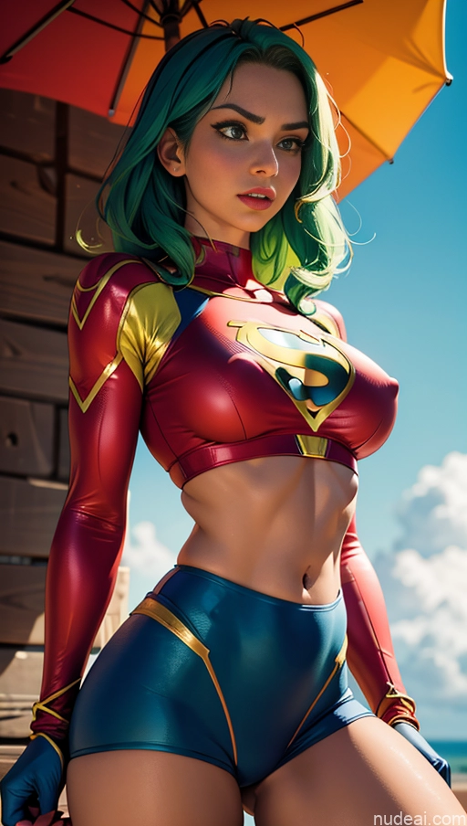 related ai porn images free for Busty Perfect Boobs Lipstick Big Hips Pubic Hair Tanned Skin Serious Close-up View Crop Top Superhero Green Hair Huge Tits, Hard Nipples Spandex