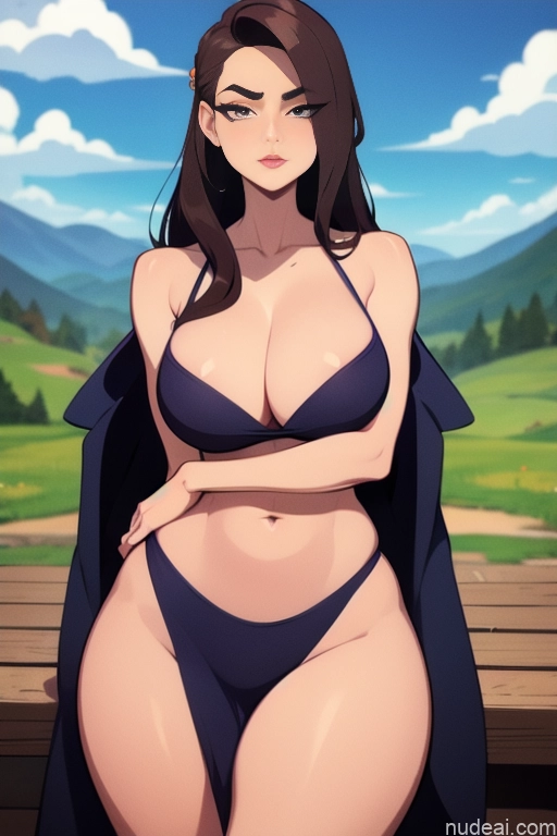 related ai porn images free for Model Beautiful Tall Perfect Body Long Hair 18 Serious Brunette Dutch Mountains Kimono