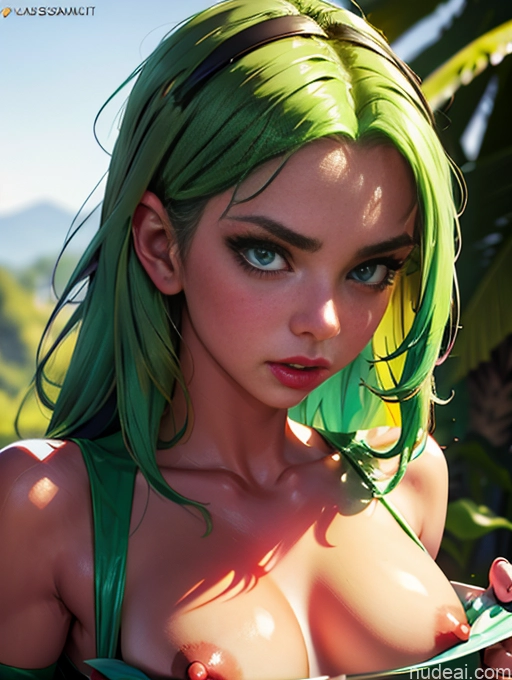 related ai porn images free for Busty Perfect Boobs Lipstick Pubic Hair Serious Green Hair Close-up View Nymphs Huge Tits, Hard Nipples Bra Pull Down