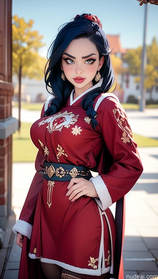 related ai porn images free for Perfect Boobs Lipstick Pubic Hair Serious Close-up View Winter Hanfu Snow Blue Hair French Musketeer Dress Khorne