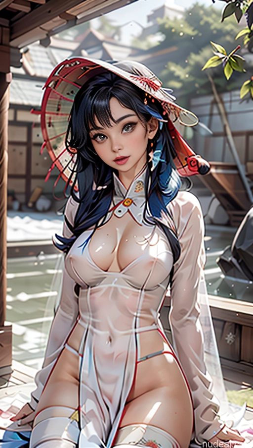 related ai porn images free for Perfect Boobs Lipstick Pubic Hair Serious Blue Hair Snow Close-up View Winter Hanfu Aodai V1 Amazing Intimates - Cleavage