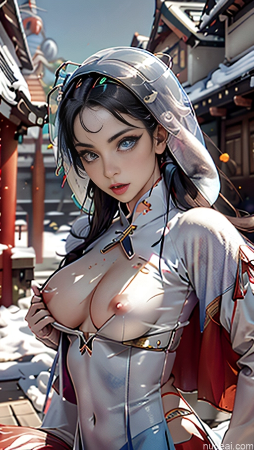 related ai porn images free for Perfect Boobs Lipstick Pubic Hair Serious Blue Hair Snow Close-up View Winter Hanfu Aodai V1 Futuristic Bra Pull Down