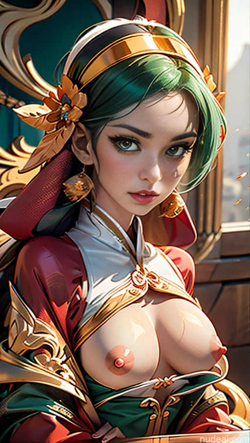 related ai porn images free for Busty Perfect Boobs Lipstick Pubic Hair Serious Green Hair Close-up View Bra Pull Down Winter Hanfu Nymphs Huge Tits, Hard Nipples Phoenixdress