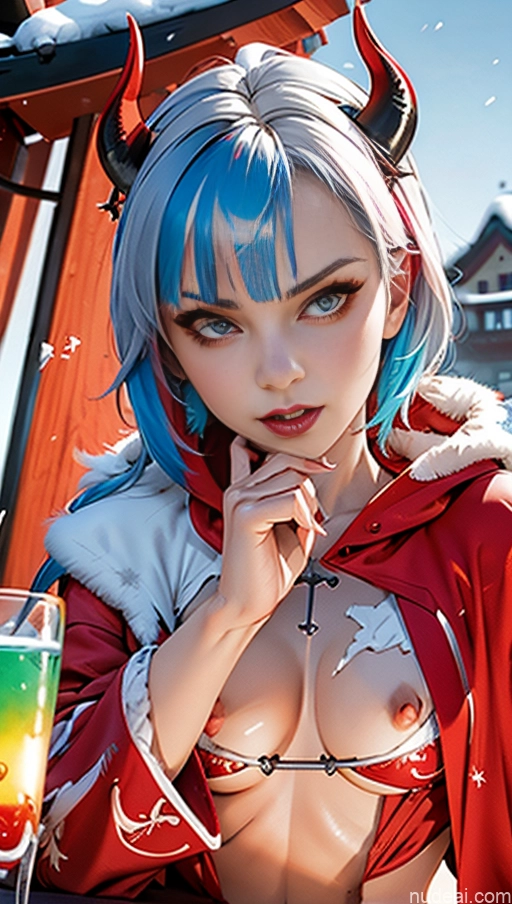related ai porn images free for Busty Perfect Boobs Lipstick Pubic Hair Serious Blue Hair Snow Close-up View Bra Pull Down Winter Hanfu Center Opening Cross-Laced Bikini (Swiftsure Style) Succubus