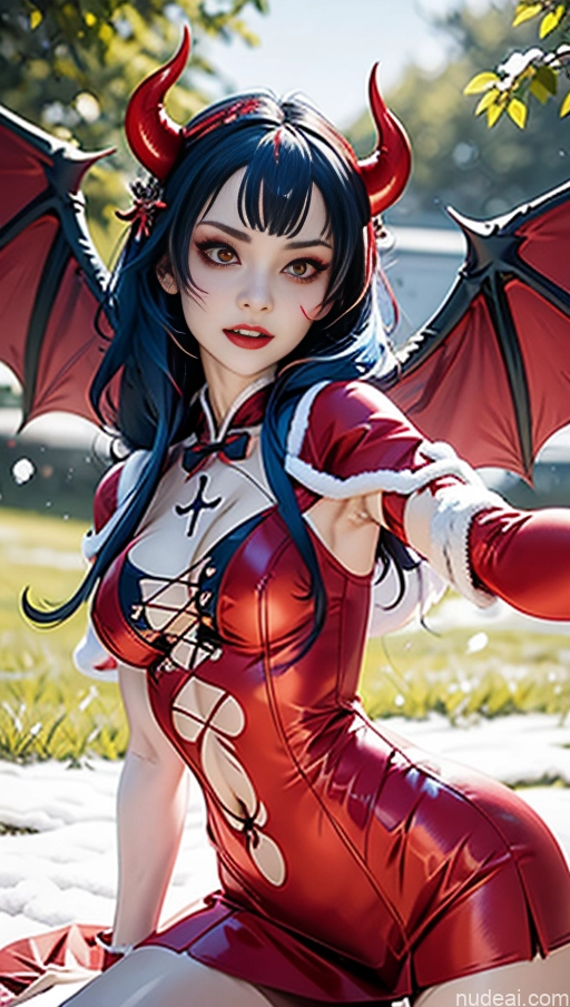 related ai porn images free for Busty Perfect Boobs Lipstick Pubic Hair Serious Blue Hair Snow Close-up View Winter Hanfu Center Opening Cross-Laced Bikini (Swiftsure Style) Demon Style Succubus Devil