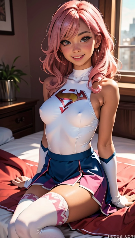 related ai porn images free for Pubic Hair Curly Hair Tanned Skin Pink Hair Bedroom Micro Skirt Superhero Thigh Socks Jewelry Happy Busty
