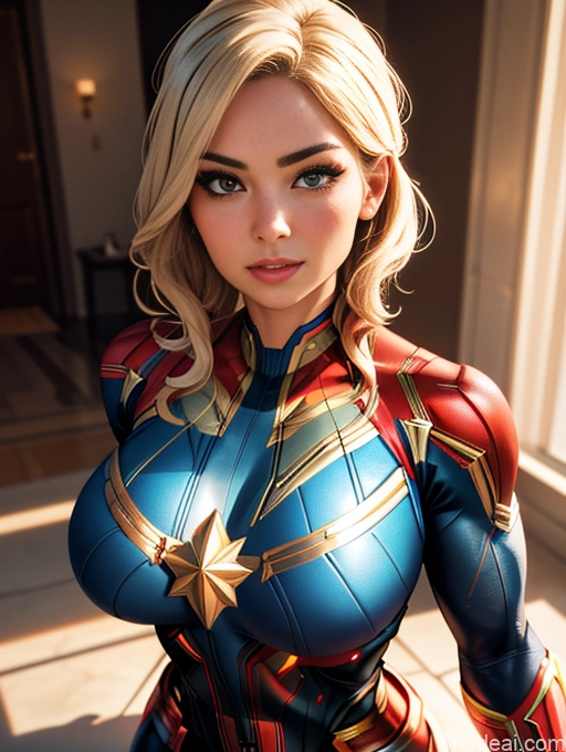 related ai porn images free for Huge Boobs Thick 3d Sexy Face Abs Bodybuilder Front Facing Full Body Captain Marvel