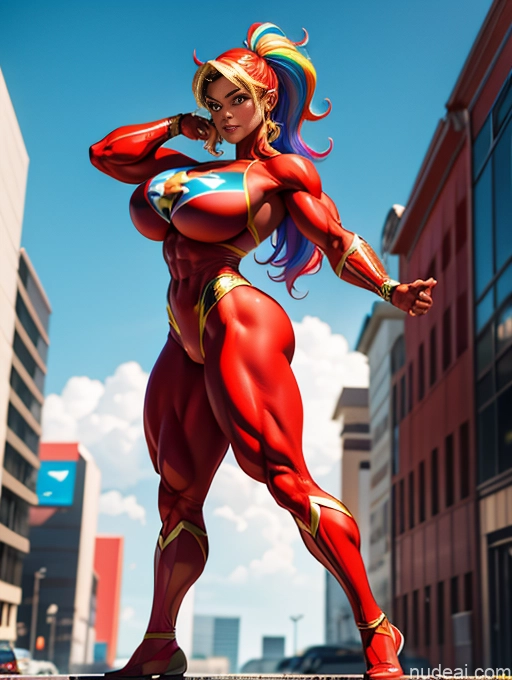 related ai porn images free for Huge Boobs Thick 3d Abs Bodybuilder Front Facing Full Body Superhero