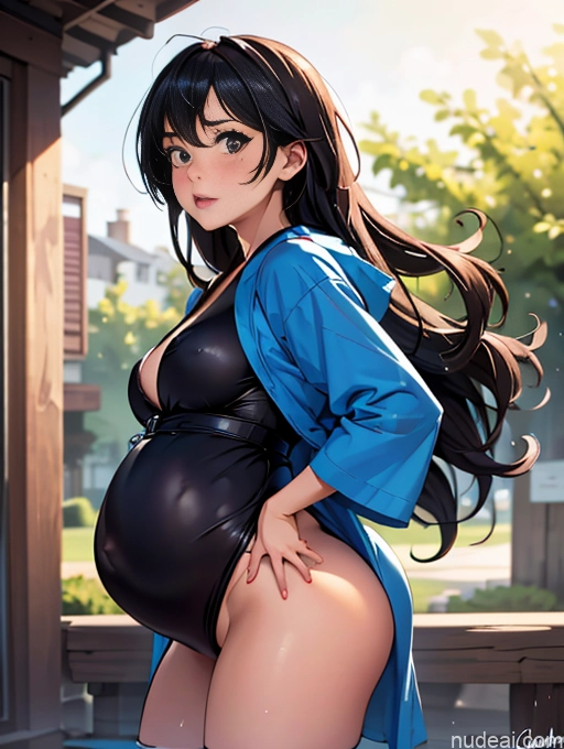 related ai porn images free for Small Tits Small Ass Skinny Pregnant 18 Close-up View Detailed Belly Inflation, Cuminflation, Overeating Bathrobe Black Hair Fat