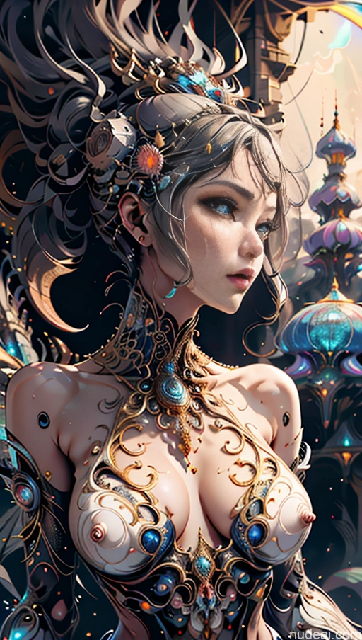 related ai porn images free for Milf Perfect Boobs Pubic Hair Made Of Fractals Phoenixdress