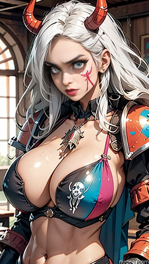 related ai porn images free for Perfect Boobs Lipstick Pubic Hair Tanned Skin Serious Clown Bollywood Doll Likeness No Panties? Khorne Huge Tits, Hard Nipples Buxomy Huge Boobs White Hair Side View Sorority