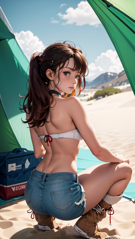 related ai porn images free for 18 Beautiful Ginger Cleavage Back View High Socks Squatting Strapless Boots Jeans Tent