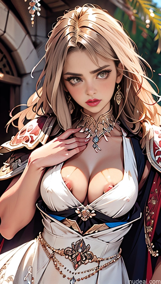 Busty Lipstick Pubic Hair Tanned Skin Serious Close-up View Wedding Wedding Dress Extension (Champagne) Khorne Bra Pull Down NoaAkizuki
